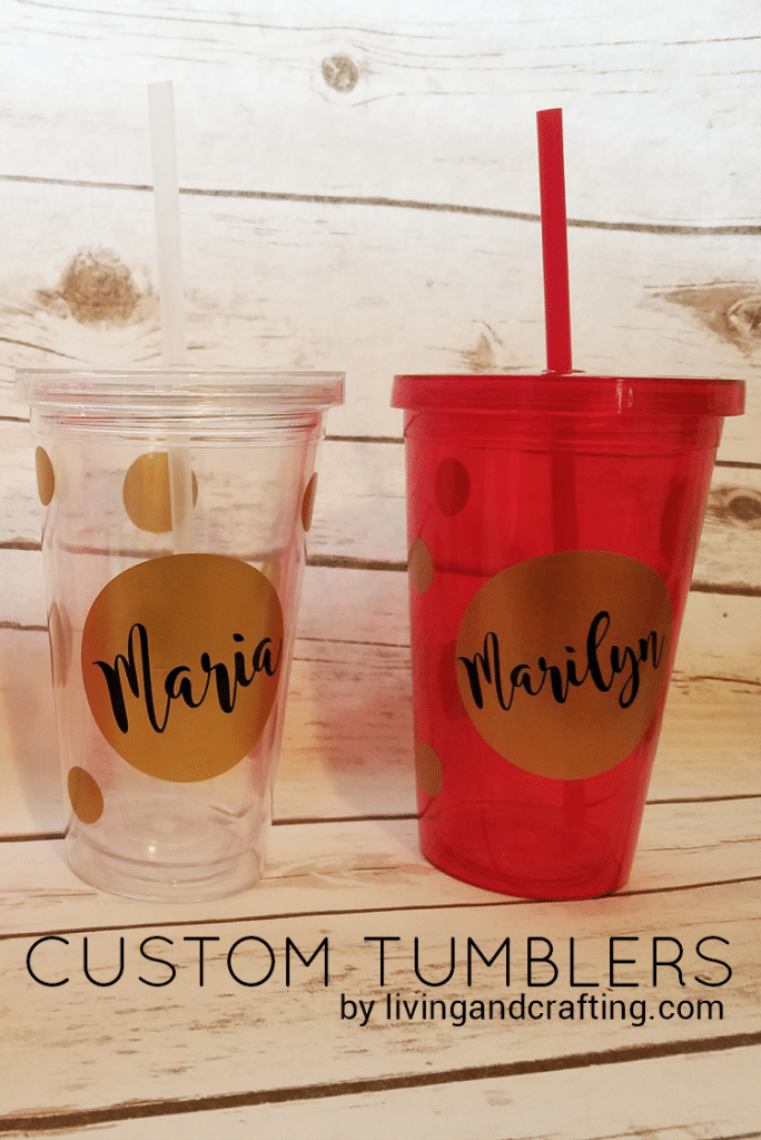 Custom Tumblers Living and Crafting