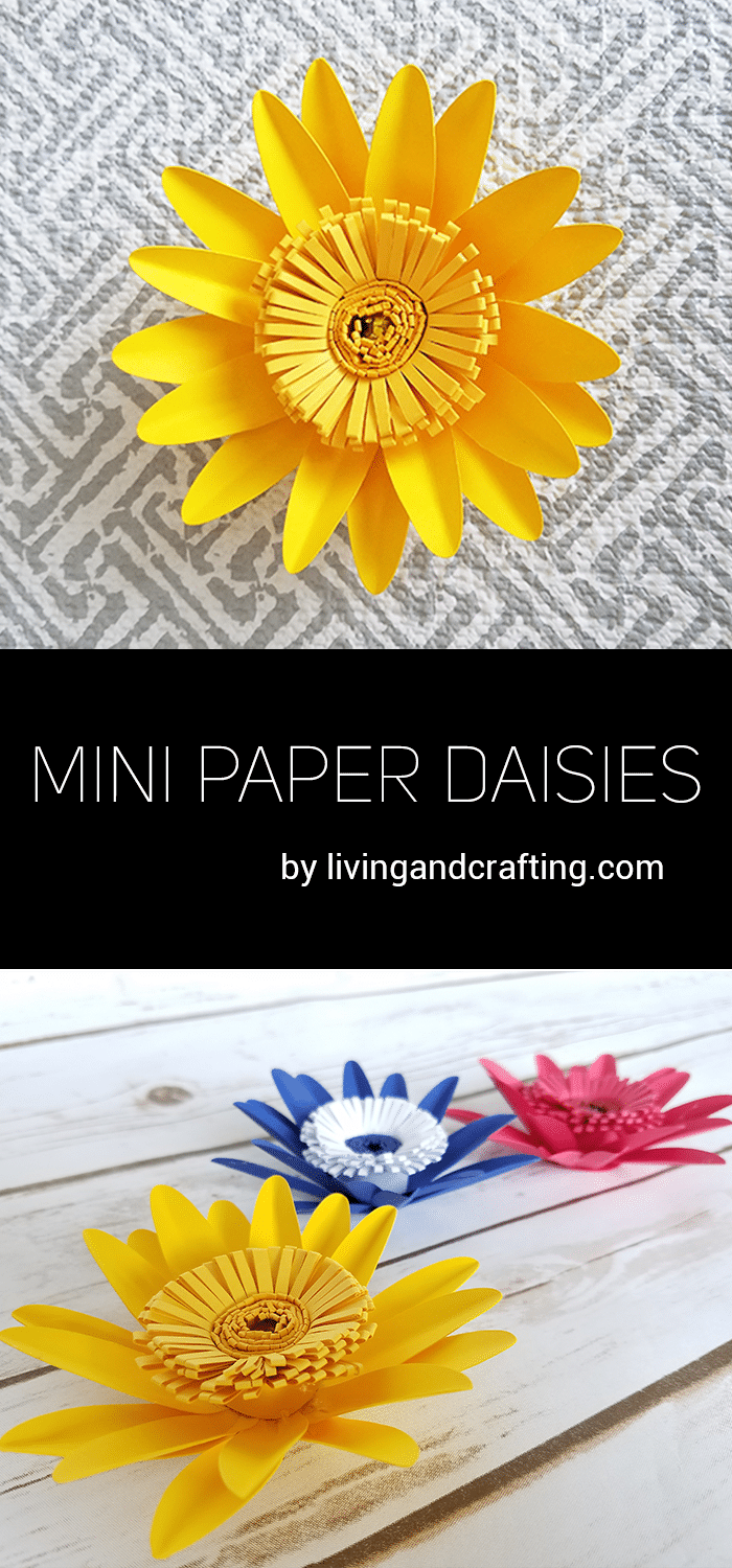 DIY Mini Paper Daisies