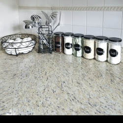 Recycled Kitchen Jars