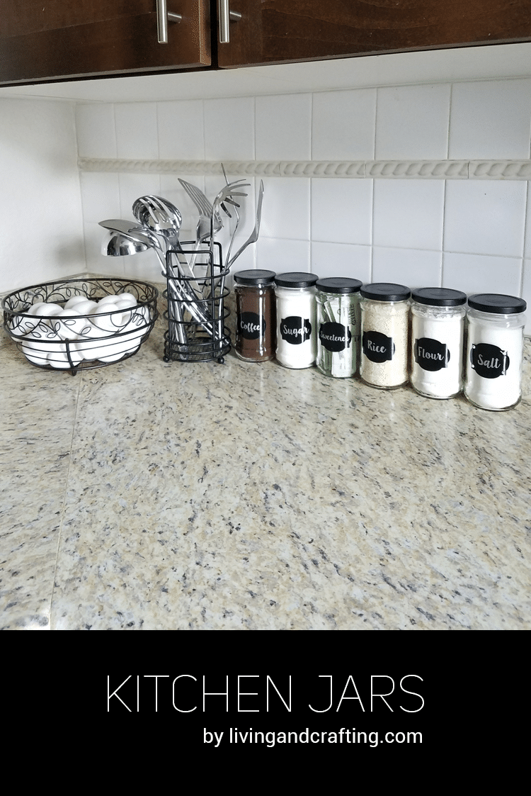 Recycled Kitchen Jars