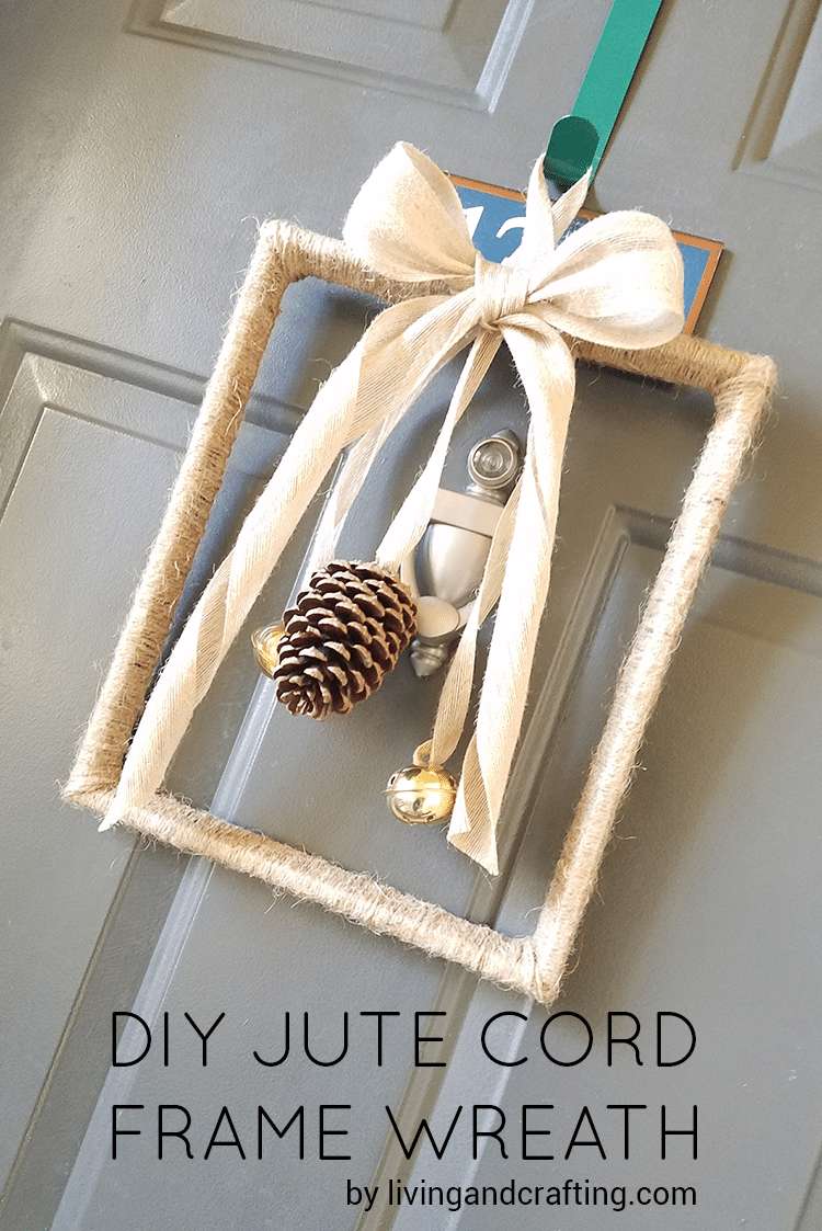 DIY Jute Cord Frame Wreath ft