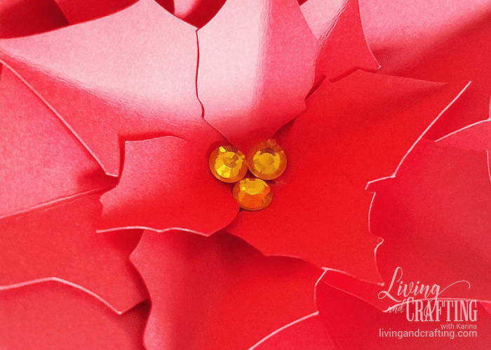 Poinsettia Paper Flower 10