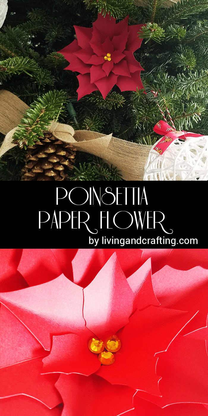 Poinsettia Paper Flower