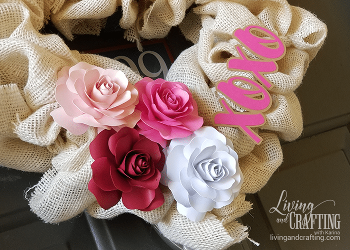 Burlap Heart Valentine's Day Wreath cute