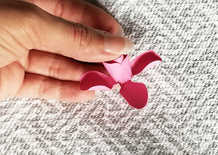 mini paper rose 10