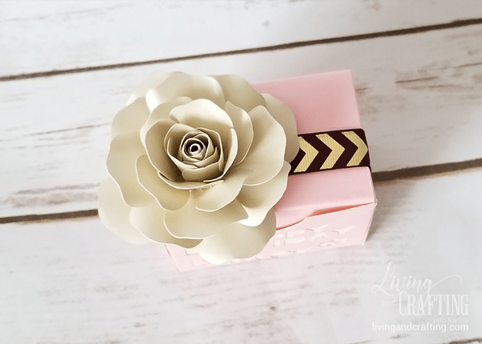 mini paper rose 33