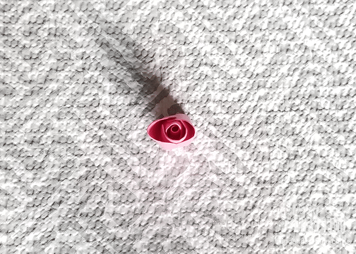 mini paper rose 8