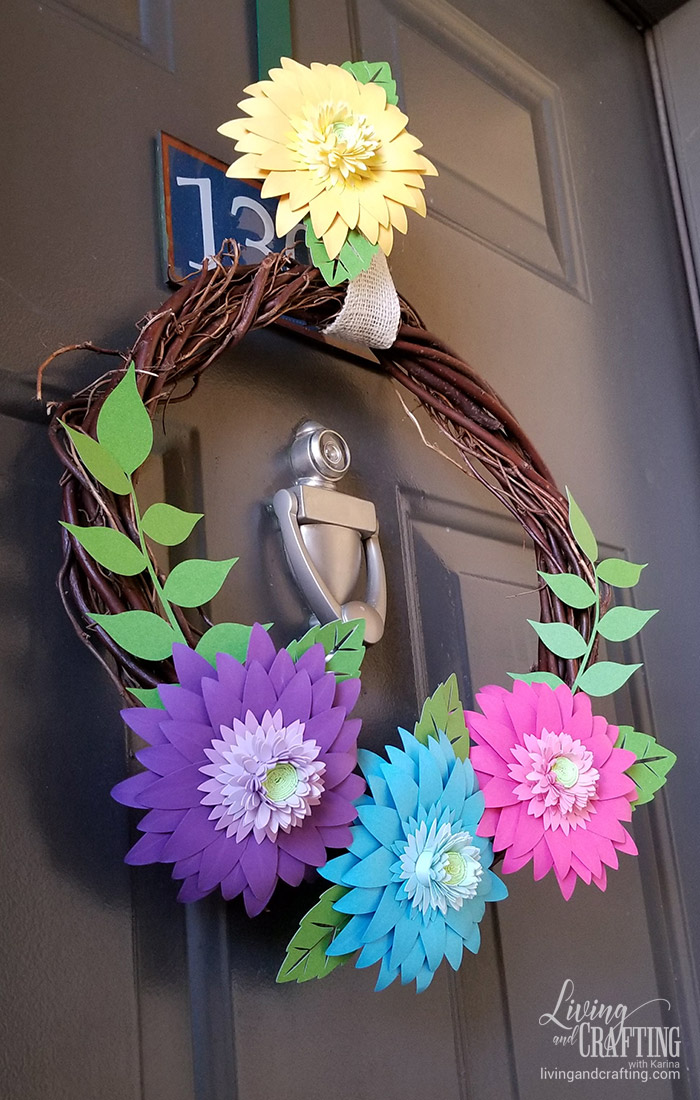 Rustic Spring Wreath 16