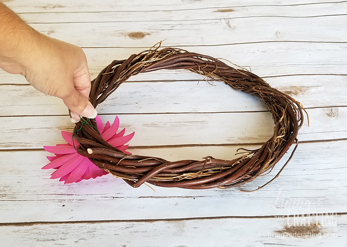 Rustic Spring Wreath 3