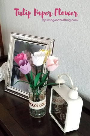 DIY Spring Tulip Paper Flower