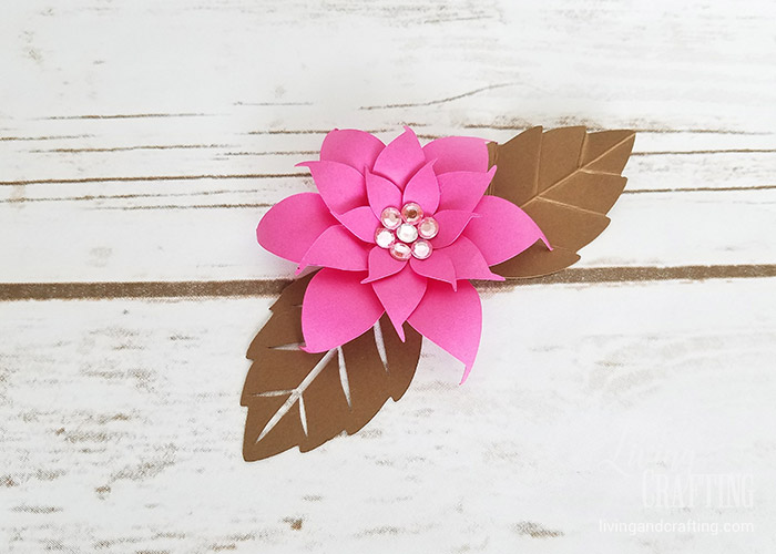 DIY Mini Hope Paper Flower pink