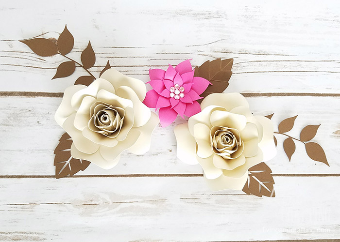 DIY Mini Hope Paper Flower arrangement