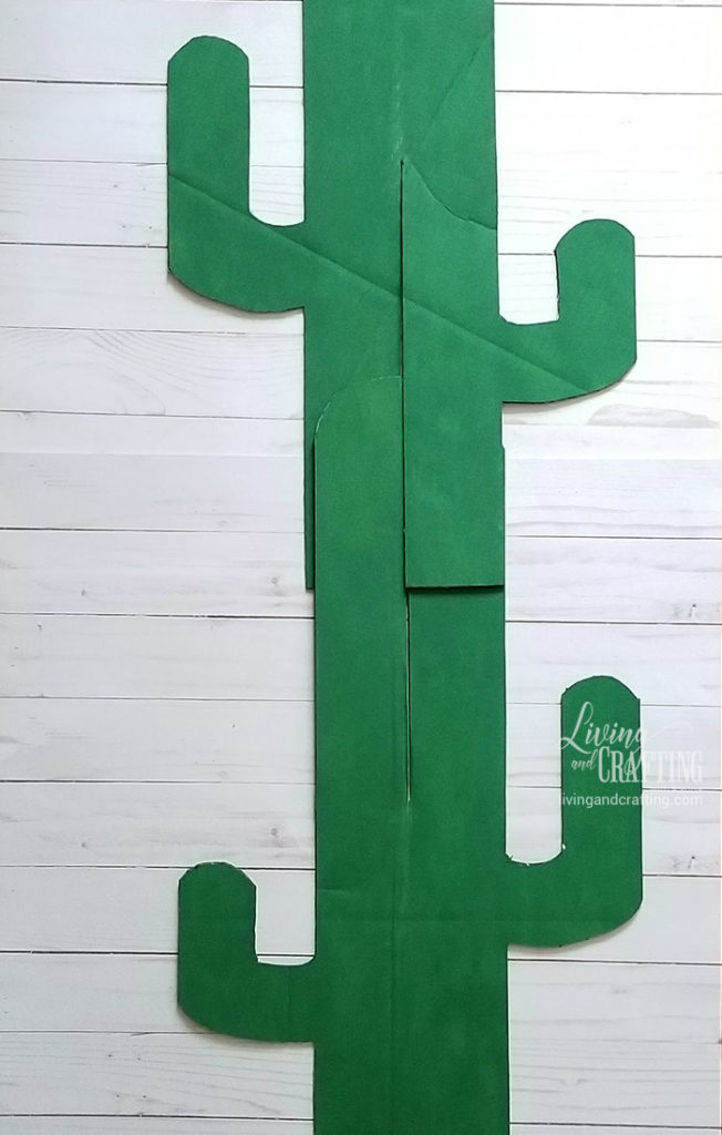 How to make an Easy Cardboard Cactus Living and Crafting