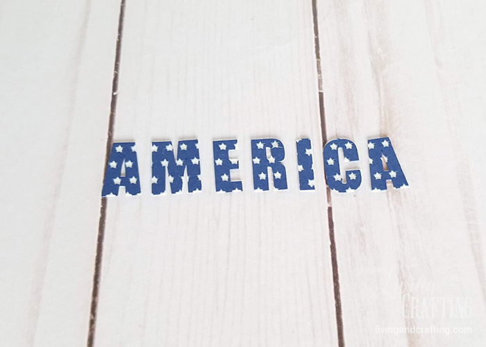 4th of July Rustic Clip Frame 2