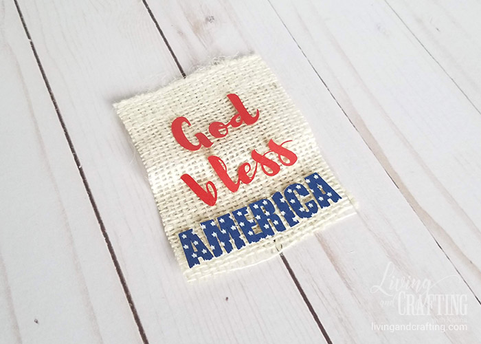 4th of July Rustic Clip Frame 3
