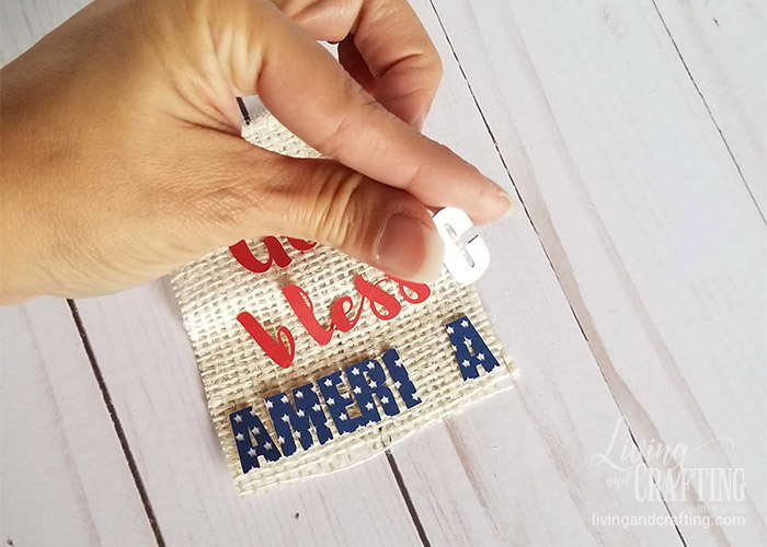 4th of July Rustic Clip Frame 4