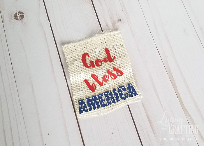 4th of July Rustic Clip Frame 6