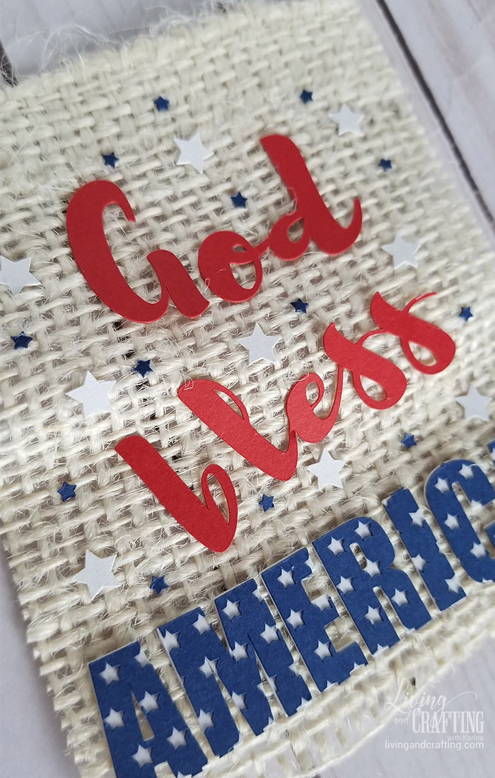 4th of July Rustic Clip Frame 8