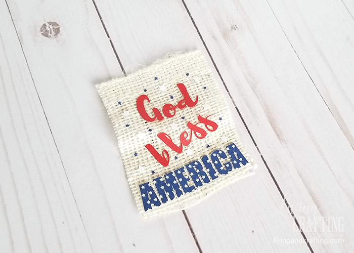 4th of July Rustic Clip Frame 9
