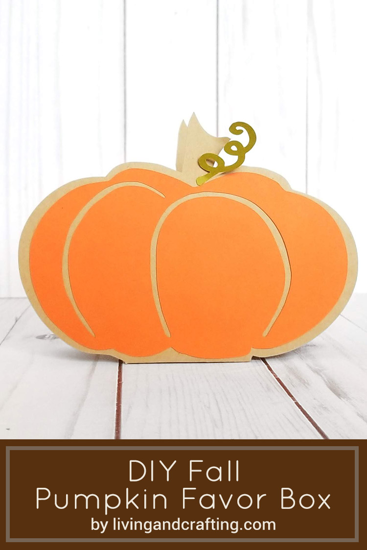 Pumpkin Favor Box ft