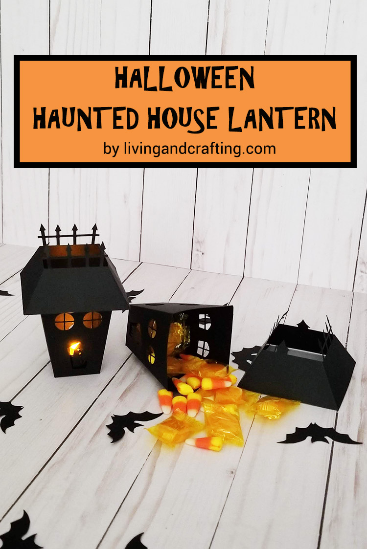 Halloween Haunted House Lantern ft