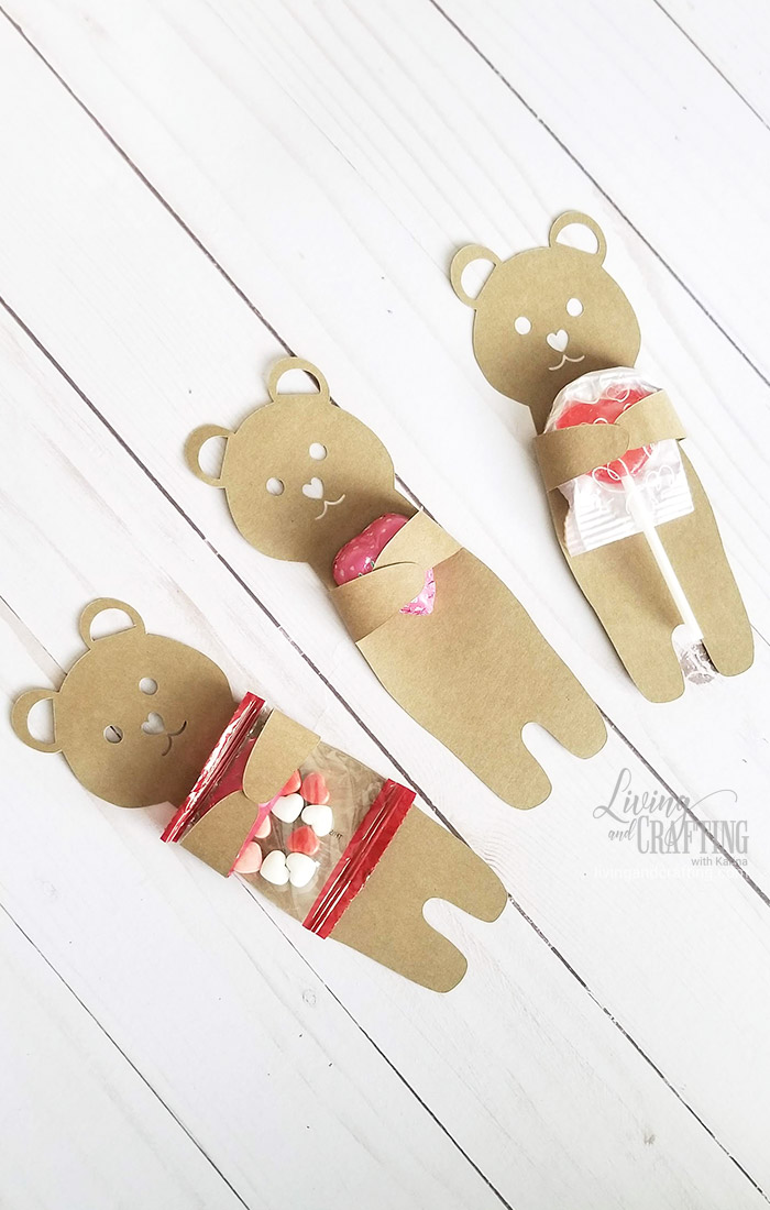 Easy DIY Valentines Candy Wrapper with Freebie by Living and Crafting