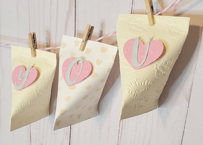 DIY Love Candy Box Banner