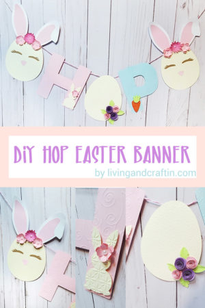 DIY Hop Easter Banner